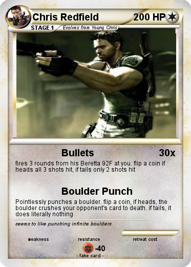 Pokemon Chris Redfield