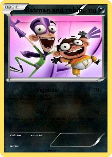 Pokemon Batman and robin