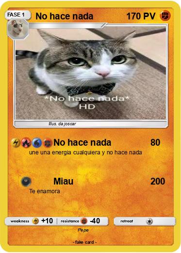 Pokemon No hace nada