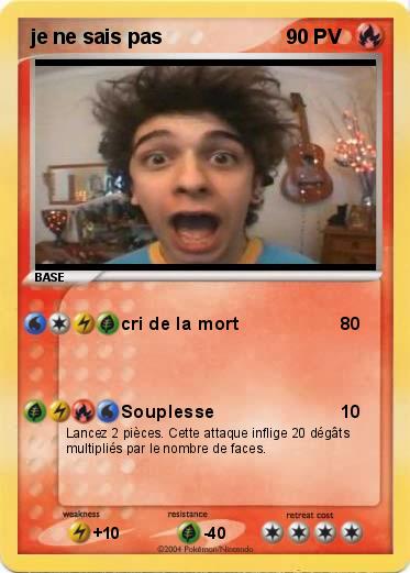 Pokemon je ne sais pas 