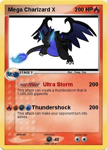 Pokemon Mega Charizard X