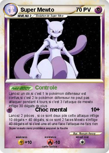 Pokemon Super Mewto