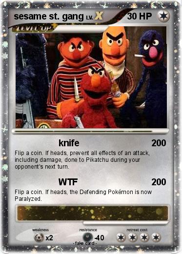 Pokemon sesame st. gang