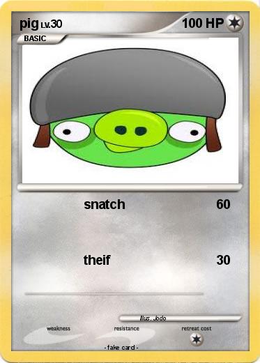 Pokemon pig