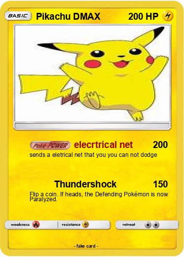 Pokemon Pikachu DMAX