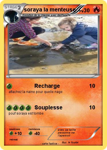 Pokemon soraya la menteuse