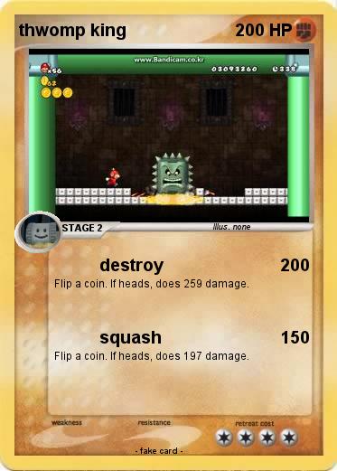 Pokemon thwomp king