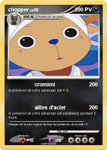 Pokemon chopper