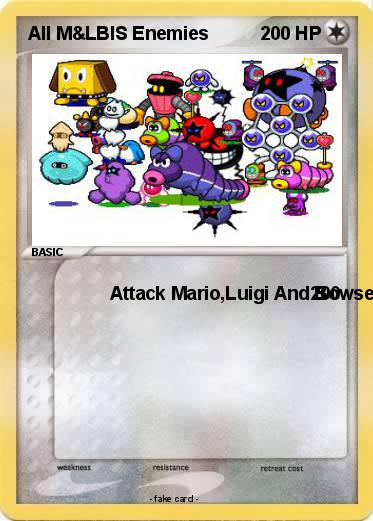 Pokemon All M&LBIS Enemies