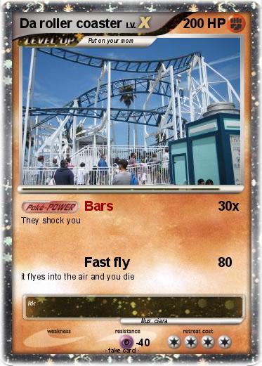 Pokemon Da roller coaster