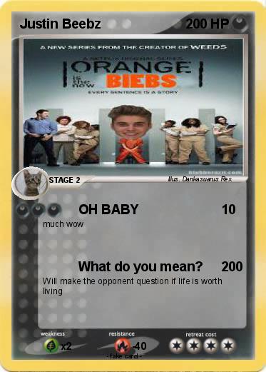 Pokemon Justin Beebz
