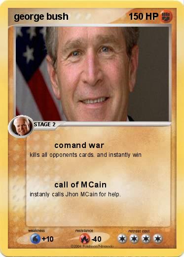 Pokemon george bush