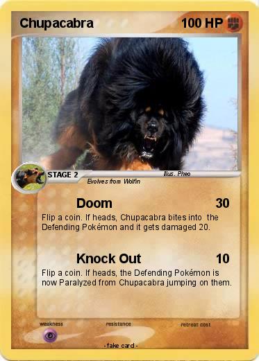 Pokemon Chupacabra
