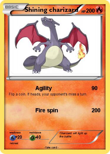 Pokemon Shining charizard