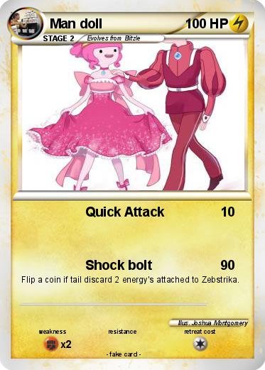 Pokemon Man doll