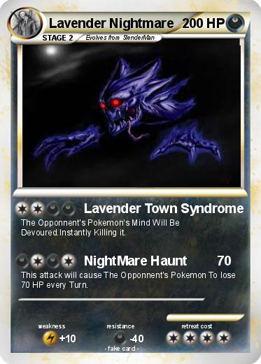 Pokemon Lavender Nightmare