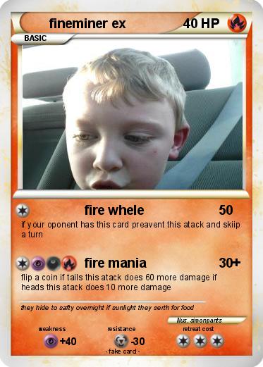 Pokemon fineminer ex
