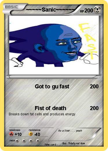 Pokemon ~~~~~Sanic~~~~~~