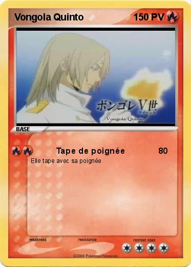 Pokemon Vongola Quinto