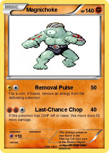 Pokemon Magnichoke