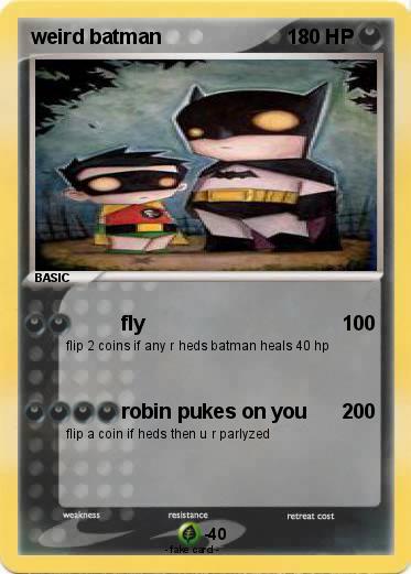 Pokemon weird batman