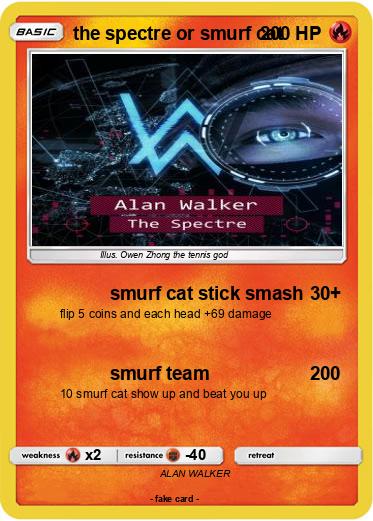 Pokemon the spectre or smurf cat