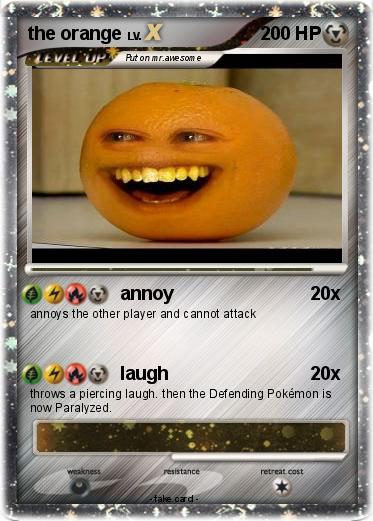 Pokemon the orange