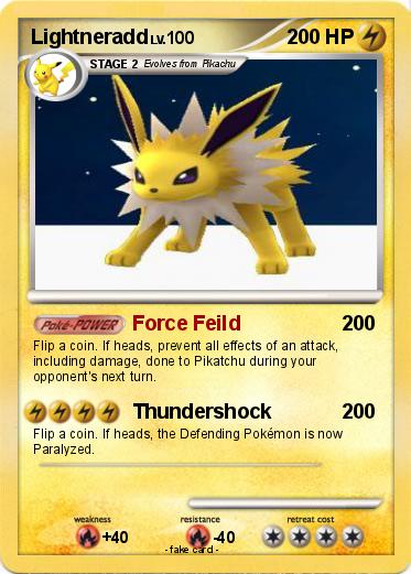 Pokemon Lightneradd
