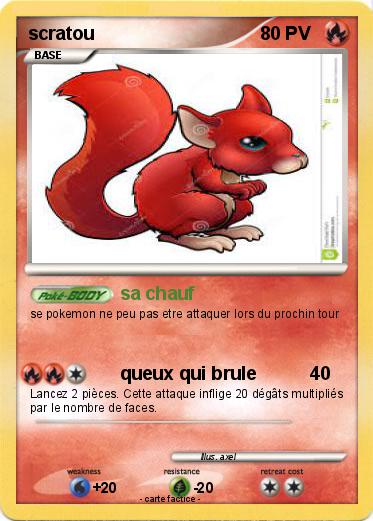 Pokemon scratou