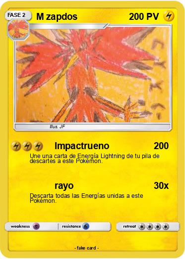 Pokemon M zapdos