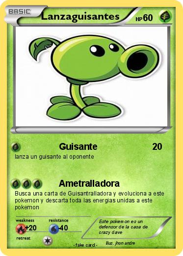 Pokemon Lanzaguisantes