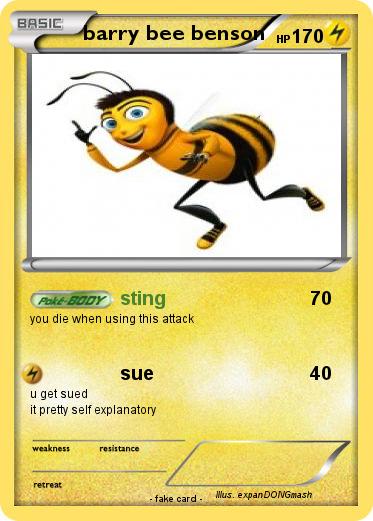 Pokemon barry bee benson