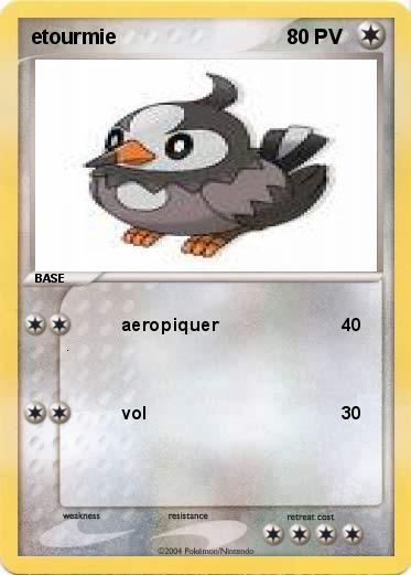 Pokemon etourmie