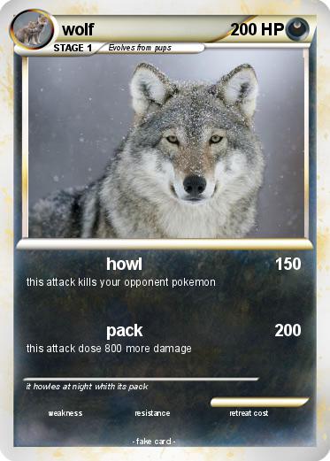 Pokemon wolf