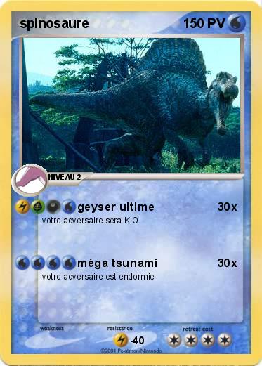 Pokemon spinosaure