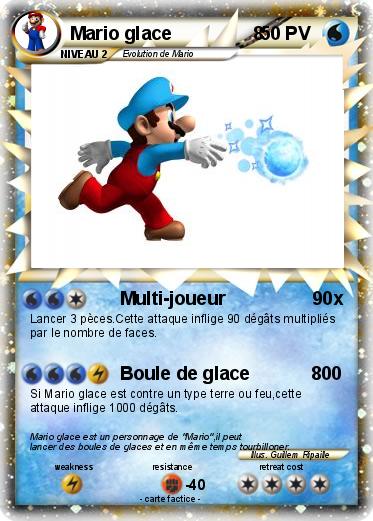 Pokemon Mario glace                8