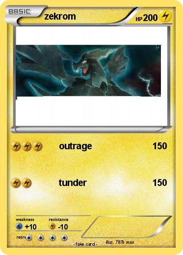 Pokemon zekrom