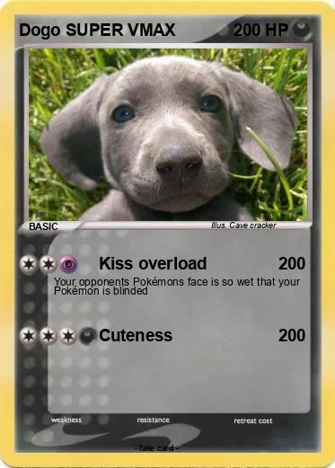 Pokemon Dogo SUPER VMAX