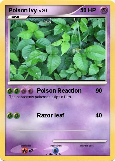 Pokemon Poison Ivy
