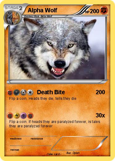 Pokemon Alpha Wolf
