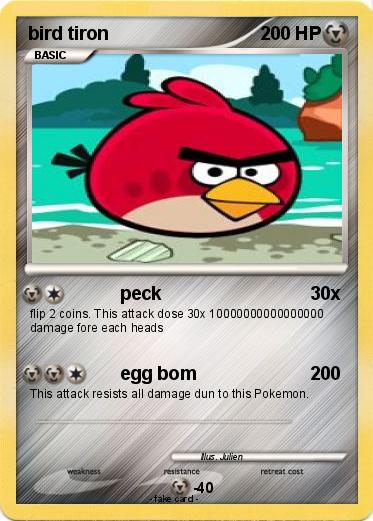 Pokemon bird tiron