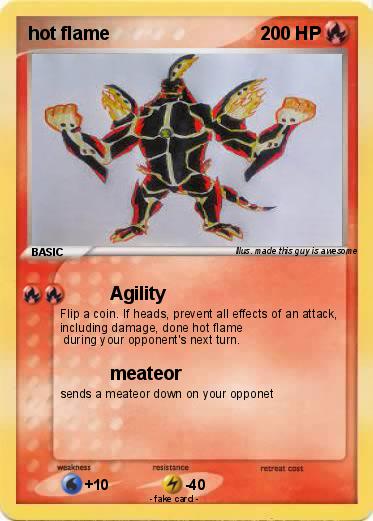 Pokemon hot flame