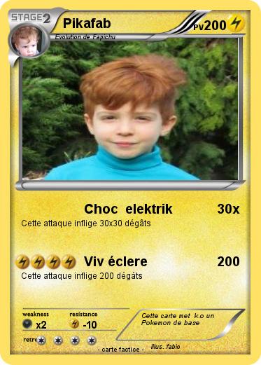 Pokemon Pikafab