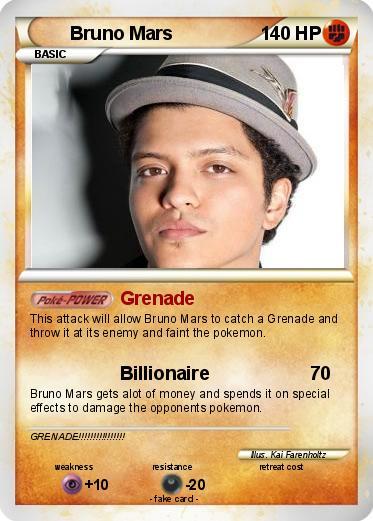 Pokemon Bruno Mars