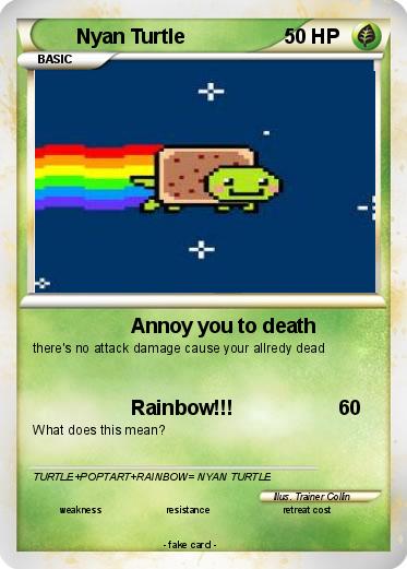 Pokemon Nyan Turtle