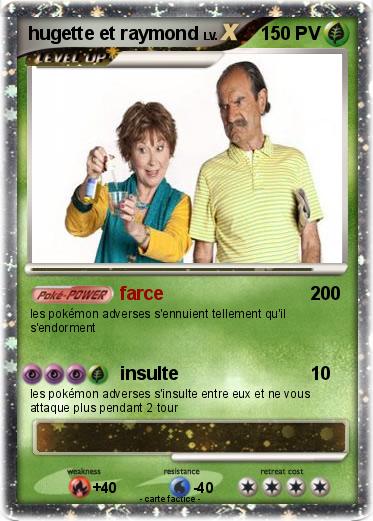 Pokemon hugette et raymond