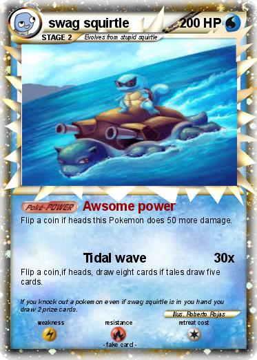 Pokemon swag squirtle