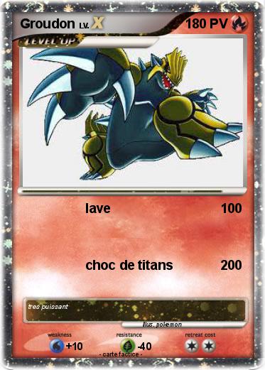 Pokemon Groudon