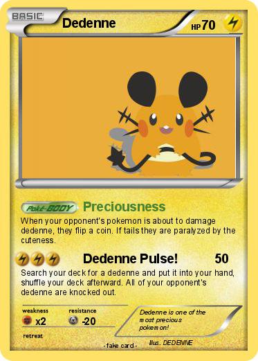 Pokemon Dedenne
