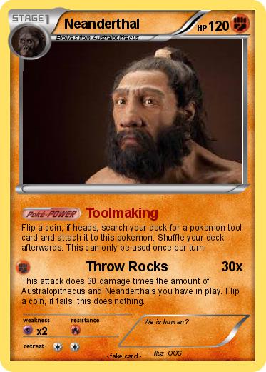 Pokemon Neanderthal
